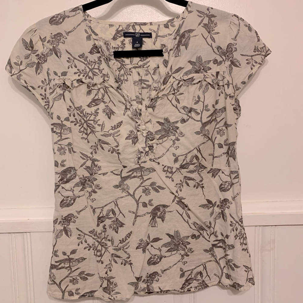 GAP Cap Sleeve Top •EUC